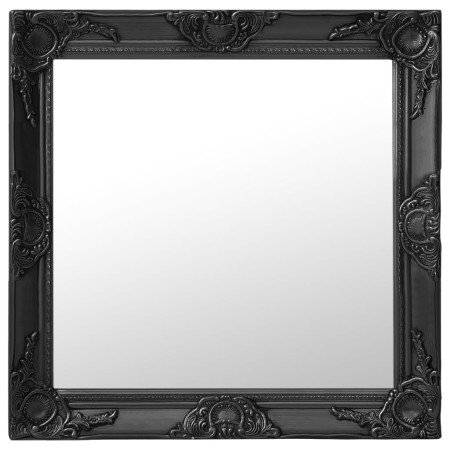 Baroque style black wall mirror 60x60 cm by vidaXL, Mirrors - Ref: Foro24-320335, Price: 50,99 €, Discount: %