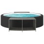 Lagerregale 2 Einheiten graues synthetisches Rattan von vidaXL, Pool- und Spa-Zubehör - Ref: Foro24-362265, Preis: 186,95 €, ...