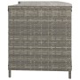 Lagerregale 2 Einheiten graues synthetisches Rattan von vidaXL, Pool- und Spa-Zubehör - Ref: Foro24-362265, Preis: 186,95 €, ...