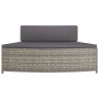 Hot tub benches and cushions 2 units gray synthetic rattan by vidaXL, Pool and spa accessories - Ref: Foro24-362263, Price: 2...