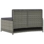 Hot tub benches and cushions 2 units gray synthetic rattan by vidaXL, Pool and spa accessories - Ref: Foro24-362263, Price: 2...