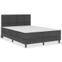 Boxspringbett dunkelgrauer Stoff 140x200 cm von vidaXL, Betten und Lattenroste - Ref: Foro24-3054716, Preis: 558,26 €, Rabatt: %