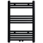 Radiador toallero de baño recto negro 500 x 764 mm de vidaXL, Radiadores - Ref: Foro24-141905, Precio: 78,15 €, Descuento: %