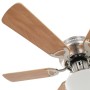 Ceiling fan adorned with lamp 82 cm light brown by vidaXL, Ceiling fans - Ref: Foro24-50536, Price: 117,98 €, Discount: %