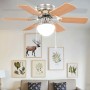 Ceiling fan adorned with lamp 82 cm light brown by vidaXL, Ceiling fans - Ref: Foro24-50536, Price: 117,98 €, Discount: %