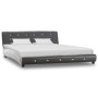 Gray synthetic leather bed frame 160x200 cm by vidaXL, Beds and slatted bases - Ref: Foro24-280325, Price: 254,57 €, Discount: %