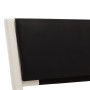 Estructura cama con LED cuero sintético blanco negro 90x200 cm de vidaXL, Camas y somieres - Ref: Foro24-280372, Precio: 210,...