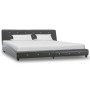 Estructura de cama de cuero sintético gris 180x200 cm de vidaXL, Camas y somieres - Ref: Foro24-280326, Precio: 202,15 €, Des...