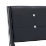 Estructura de cama de cuero sintético negro 160x200 cm de vidaXL, Camas y somieres - Ref: Foro24-280320, Precio: 247,77 €, De...