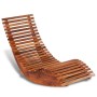 Acacia wood rocking lounger by vidaXL, Garden chairs - Ref: Foro24-42652, Price: 126,97 €, Discount: %