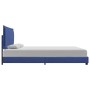 Blue fabric bed frame 180x200 cm by vidaXL, Beds and slatted bases - Ref: Foro24-280995, Price: 228,99 €, Discount: %