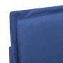 Estructura de cama de tela azul 180x200 cm de vidaXL, Camas y somieres - Ref: Foro24-280995, Precio: 228,99 €, Descuento: %