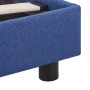 Blue fabric bed frame 180x200 cm by vidaXL, Beds and slatted bases - Ref: Foro24-280995, Price: 228,99 €, Discount: %