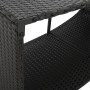 Storage shelves 2 units black synthetic rattan by vidaXL, Pool and spa accessories - Ref: Foro24-362264, Price: 160,75 €, Dis...