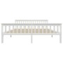 White solid pine wood bed frame 180x200 cm by vidaXL, Beds and slatted bases - Ref: Foro24-283219, Price: 206,46 €, Discount: %