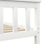 White solid pine wood bed frame 180x200 cm by vidaXL, Beds and slatted bases - Ref: Foro24-283219, Price: 206,46 €, Discount: %