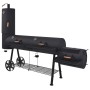 Barbacoa ahumador fuerte de carbón estante inferior negro XXXL de vidaXL, Barbacoas - Ref: Foro24-43156, Precio: 852,32 €, De...