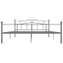 Estructura de cama de metal gris 180x200 cm de vidaXL, Camas y somieres - Ref: Foro24-284535, Precio: 154,80 €, Descuento: %