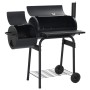 Klassischer Holzkohlegrill mit Raucherfunktion von vidaXL, Grillen - Ref: Foro24-45366, Preis: 184,28 €, Rabatt: %