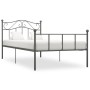 Estructura de cama de metal gris 100x200 cm de vidaXL, Camas y somieres - Ref: Foro24-284531, Precio: 79,58 €, Descuento: %