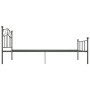 Estructura de cama de metal gris 100x200 cm de vidaXL, Camas y somieres - Ref: Foro24-284531, Precio: 79,58 €, Descuento: %