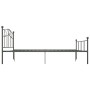 Estructura de cama de metal gris 120x200 cm de vidaXL, Camas y somieres - Ref: Foro24-284532, Precio: 110,36 €, Descuento: %