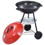 Portable charcoal barbecue with XXL 44 cm wheels by vidaXL, Barbecues - Ref: Foro24-46611, Price: 57,18 €, Discount: %