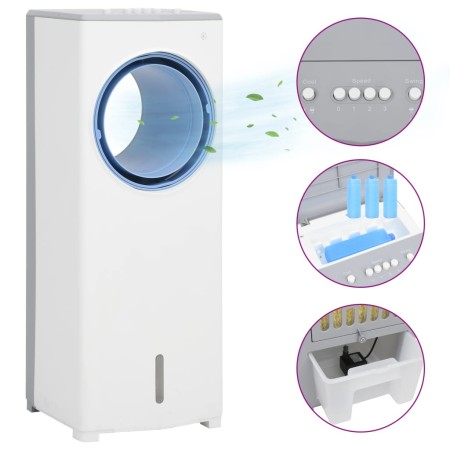 Portable air cooler 3 in 1 white 264x255x680 mm 80 W by vidaXL, air coolers - Ref: Foro24-51460, Price: 113,57 €, Discount: %