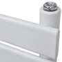 Straight bathroom towel radiator 600 x 1200 mm by vidaXL, Radiators - Ref: Foro24-140867, Price: 174,07 €, Discount: %