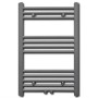 Straight gray bathroom towel radiator 500 x 764 mm by vidaXL, Radiators - Ref: Foro24-141889, Price: 79,73 €, Discount: %