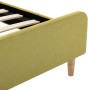 Green fabric bed frame 180x200 cm by vidaXL, Beds and slatted bases - Ref: Foro24-284917, Price: 164,02 €, Discount: %