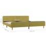 Estructura de cama de tela verde 180x200 cm de vidaXL, Camas y somieres - Ref: Foro24-284917, Precio: 164,02 €, Descuento: %