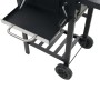 Charcoal barbecue with black bottom shelf by vidaXL, Barbecues - Ref: Foro24-44280, Price: 182,99 €, Discount: %