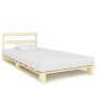 Estructura de cama de palés madera maciza de pino 90x200 cm de vidaXL, Camas y somieres - Ref: Foro24-285241, Precio: 107,62 ...