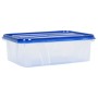 Food containers with lids 16 units PP by vidaXL, Storage baskets - Ref: Foro24-151915, Price: 22,99 €, Discount: %