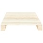 Estructura de cama de palés madera maciza de pino 90x200 cm de vidaXL, Camas y somieres - Ref: Foro24-285234, Precio: 86,88 €...