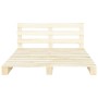 Estructura de cama de palés madera maciza de pino 160x200 cm de vidaXL, Camas y somieres - Ref: Foro24-285245, Precio: 165,01...