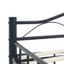 Estructura de cama de acero negro 200x200 cm de vidaXL, Camas y somieres - Ref: Foro24-285291, Precio: 169,96 €, Descuento: %