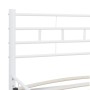 White metal bed frame 120x200 cm by vidaXL, Beds and slatted bases - Ref: Foro24-285297, Price: 99,74 €, Discount: %