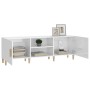 TV stand made of glossy white plywood 150x30x50 cm by vidaXL, TV Furniture - Ref: Foro24-812624, Price: 104,98 €, Discount: %