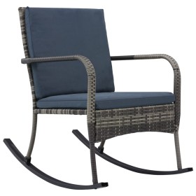 Anthracite Gray Synthetic Rattan Garden Rocking Chair by vidaXL, Garden chairs - Ref: Foro24-47748, Price: 104,16 €, Discount: %