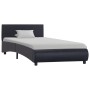 Estructura de cama de cuero sintético negro 100x200 cm de vidaXL, Camas y somieres - Ref: Foro24-285451, Precio: 176,99 €, De...