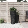 Removable inner planter PP grooved anthracite gray 18/45 L by vidaXL, Pots and planters - Ref: Foro24-364690, Price: 60,39 €,...