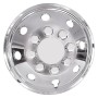 Carpoint Set of 41 cm chrome spherical hubcaps by Carpoint, Automotive tires and wheels - Ref: Foro24-439357, Price: 106,37 €...