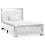 White synthetic leather bed frame 90x200 cm by vidaXL, Beds and slatted bases - Ref: Foro24-286787, Price: 253,99 €, Discount: %