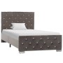 Gray velvet bed frame 90x200 cm by vidaXL, Beds and slatted bases - Ref: Foro24-286829, Price: 244,35 €, Discount: %