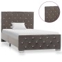 Estructura de cama de terciopelo gris 90x200 cm de vidaXL, Camas y somieres - Ref: Foro24-286829, Precio: 248,05 €, Descuento: %