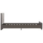 Gray velvet bed frame 90x200 cm by vidaXL, Beds and slatted bases - Ref: Foro24-286829, Price: 244,35 €, Discount: %