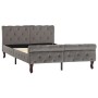 Estructura de cama de terciopelo gris 120x200 cm de vidaXL, Camas y somieres - Ref: Foro24-288559, Precio: 325,27 €, Descuent...