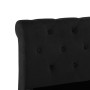 Estructura de cama de terciopelo negro 120x200 cm de vidaXL, Camas y somieres - Ref: Foro24-288552, Precio: 324,68 €, Descuen...